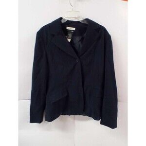 East 5th Women’s Black 2-Piece Skirt Suit Blazer Jacket & Pencil Skirt Size 16